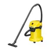 Пылесос Karcher WD 3 V-17/4/20 + Duza auto WD, Жёлтый 64731