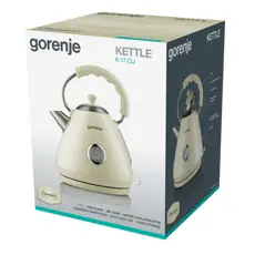 5 - Электрочайник Gorenje K17CLI, Бежевый