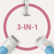 3 - Эпилятор BRAUN SES5810, Белый