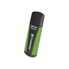 5 - USB Flash накопитель Transcend JetFlash 810, 64Гб, Черный/Зеленый