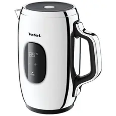 2 - Электрочайник Tefal KI883D10, Серебристый | Черный