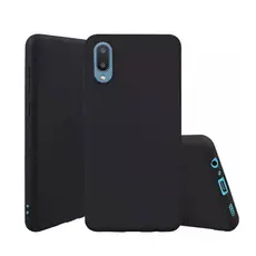 2 - Чехол Xcover Galaxy A02 - Soft Touch (Microfiber), Чёрный