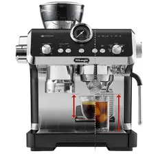 2 - Кофеварка рожковая DeLonghi EC 9555 BK, 1550Вт, Черный