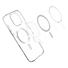 3 - Чехол Spigen iPhone 16 Pro Max Liquid Crystal Mag, Clear