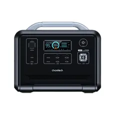 2 - Зарядная станция Choetech BS005, 1200 Вт, Чёрный, Портавтная