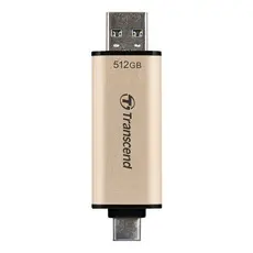 3 - USB Flash накопитель Transcend JetFlash 930C, 512Гб, Золотистый