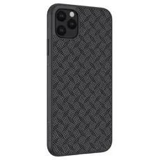 3 - Чехол Nillkin iPhone 11 Pro Max - Synthetic Fiber, Чёрный