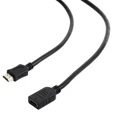 4 - Видео кабель Cablexpert CC-HDMI4X-15, HDMI (M) - HDMI (F), 4,5м, Чёрный
