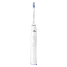 2 - Электрическая звуковая зубная щетка Philips HX7400/01, Белый