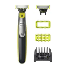 2 - Мужской Триммер Philips QP2834/23, Черный | Зелёный