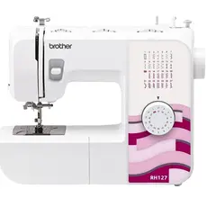 4 - Швейная машина Brother RH127, Белый | Розовый