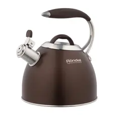 5 - Чайник Rondell RDS-837, 2,8л, Коричневый