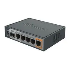 6 - Маршрутизатор MikroTik hEX S, Чёрный