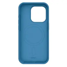4 - Чехол Etteri Silicone Mag case для iPhone 16 Pro, Темно-синий
