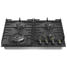 4 - Газовая варочная панель Gorenje GW 642 CLB, Чёрный