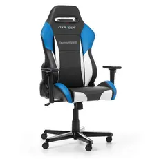 4 - Игровое кресло DXRacer Drifting, Искусственная кожа, Чёрный/Белый/Синий