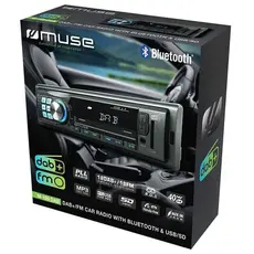 2 - Автомобильный Радиоприемник MUSE M-199 DAB. Черный