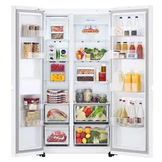 2 - Холодильник LG GSBC40SWPE, Белый