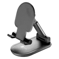 2 - Настольный держатель телефона Cellularline TABLESTANDK, Чёрный