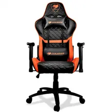 3 - Игровое кресло Cougar Armor One, ПВХ Кожа, Черный/Оранжевый