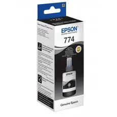 4 - Контейнер с чернилами Epson T774 Pigment Ink, 140мл, Черный