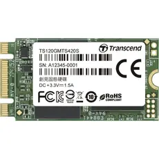 2 - Накопитель SSD Transcend 420S, 120Гб, TS120GMTS420S