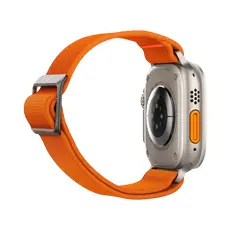5 - Ремешок для часов Spigen Lite Fit Ultra, Нейлон, Оранжевый