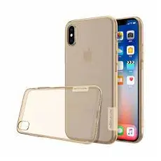 2 - Чехол Nillkin iPhone XS/X - Ultra thin TPU - Nature, Коричневый