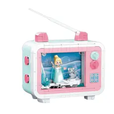 4 - Конструктор Sluban B1103 "Мультфильм Холодное сердце на ТВ", 8+