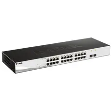 6 - Сетевой коммутатор D-Link DGS-1210-26, 24x 10/100/1000 Мбит/с, 2x SFP