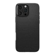 4 - Чехол Spigen iPhone 16 Pro Max Liquid Air, Матовый черный