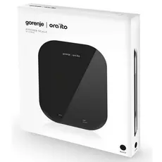 2 - Электронные кухонные весы Gorenje Ora ito KT10 ORAB, Чёрный