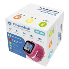 6 - Детские часы Elari Findmykids Go, Розовый