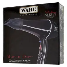 4 - Фен WAHL Super Dry 4340-0470, 2000Вт, Чёрный