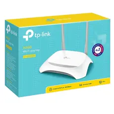 4 - Беспроводной маршрутизатор TP-LINK TL-WR840N, Белый