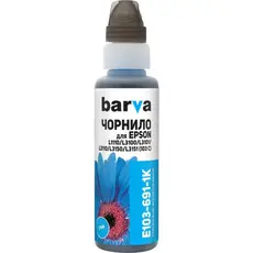 3 - Контейнер с чернилами Barva E103-691, 100мл, Голубой