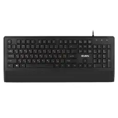 2 - Клавиатура SVEN KB-E5500, Проводное, Чёрный