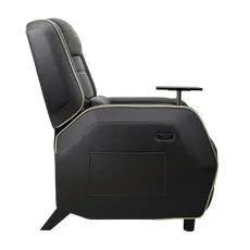 6 - Игровое кресло Cougar Ranger Pro Royal, ПВХ Кожа, Черный | Золотистый