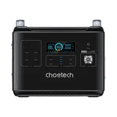 2 - Зарядная станция Choetech BS006, 2000 Вт, Чёрный, Портативная