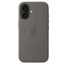 4 - Чехол Apple iPhone16 Silicone Case with MagSafe, Stone Gray