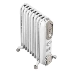 2 - Масляный радиатор DeLonghi V550918TWB, 1800Вт, Белый
