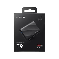 2 - Внешний портативный SSD накопитель Samsung T9, 2 ТБ, Чёрный...