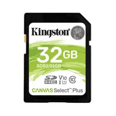 6 - Карта памяти Kingston Canvas Select Plus, 32Гб (SDS2/32GB)