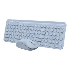 2 - Клавиатура и мышь A4Tech FG3300 Air, Беспроводное, Синий