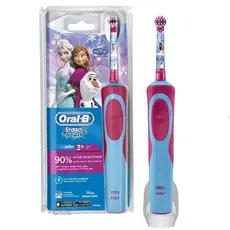 2 - Электрическая зубная щетка Braun Oral-B Kids Vitality D100 Frozen, Синий