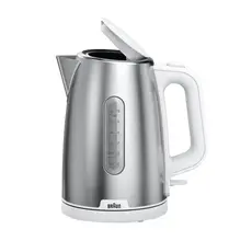 2 - Электрочайник Braun WK 1500 WH, Белый | Нержавеющая сталь