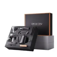 2 - Набор для приготовления кофе Circle Joy CJ-CFS01, Черный