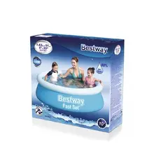 3 - Надувной бассейн Bestway 57392, 940л, Голубой