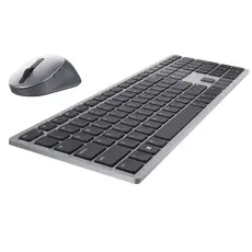 3 - Клавиатура и мышь DELL KM7321W, Беспроводное, Серый