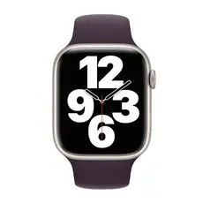 4 - Ремешок для часов Apple MP7Q3ZM/A, Силикон, Large, Бордовый